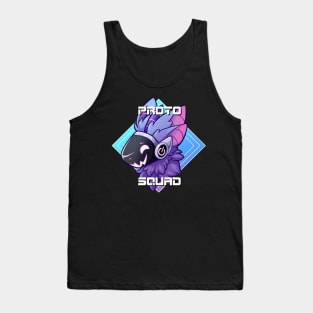 Proto Squad With Text Tank Top